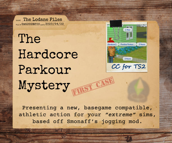 The Hardcore Parkour Mystery